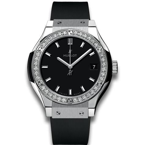 hublot classic fusion titanium diamonds 33mm|Hublot classic fusion classico.